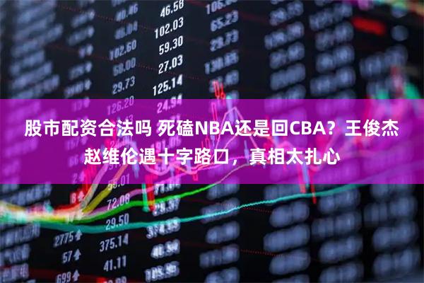 股市配资合法吗 死磕NBA还是回CBA?王俊杰赵维伦遇十字路口,真相太扎心